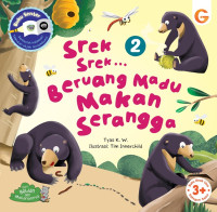 Srek Srek... Beruang Madu Makan Serangga